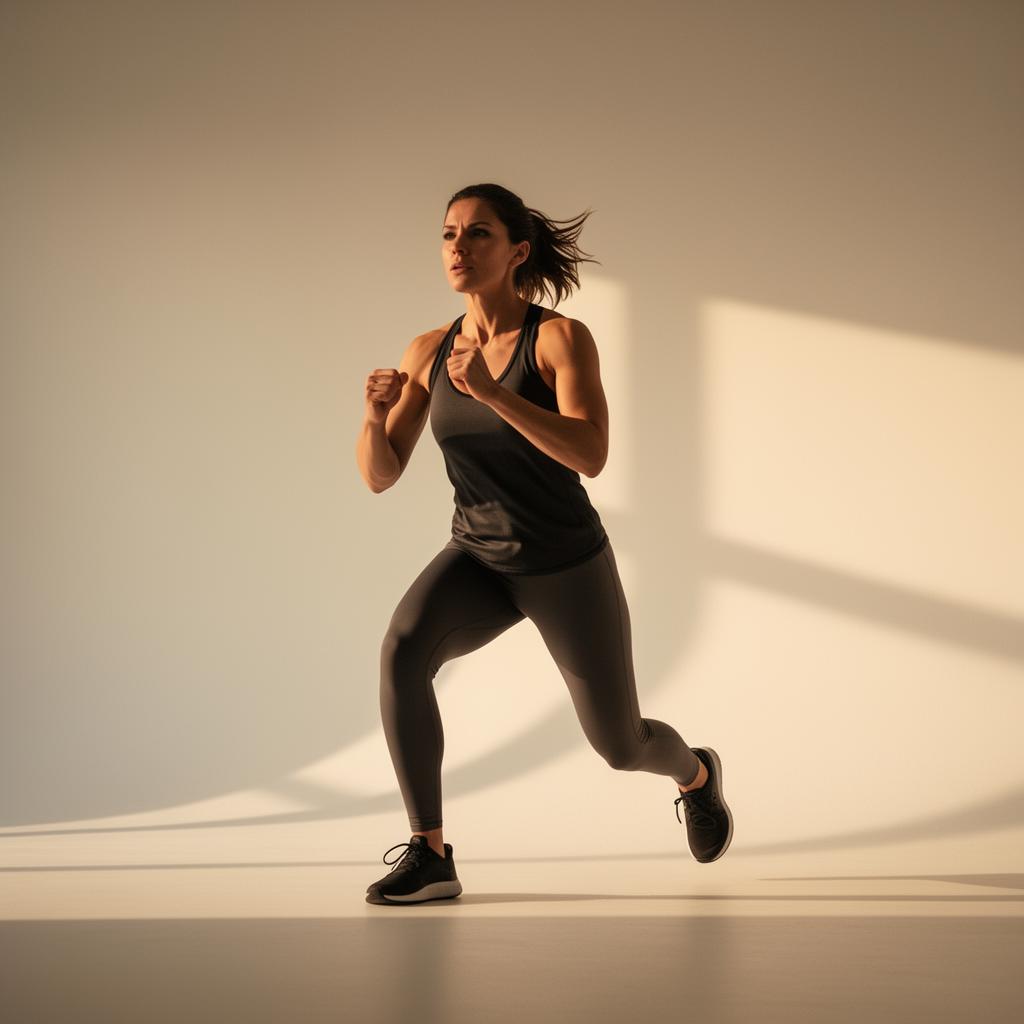 Person training with focus and consistency